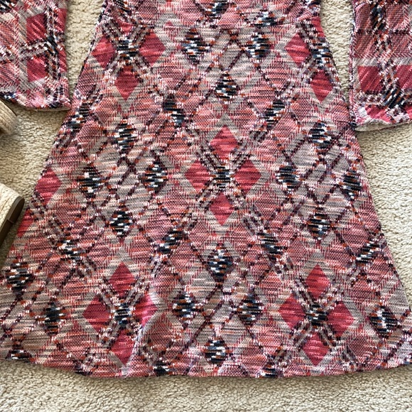 Anthropologie Maeve Erina Bell Sleeve Fit & Flare Dress - Picture 8 of 10